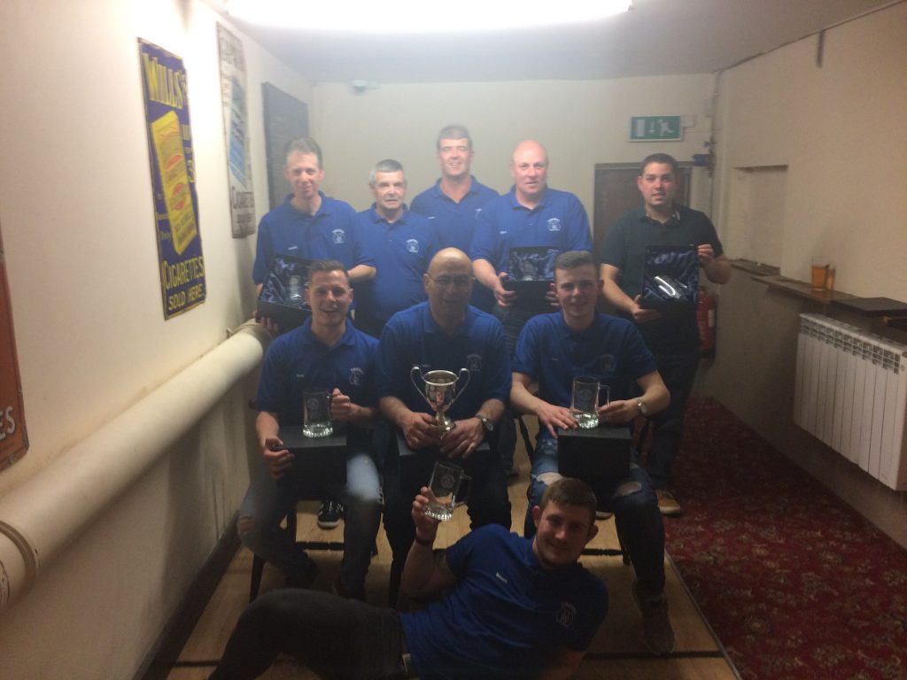 Cornhill 8 Div 1 Runners Up & Runners Up KO Cup